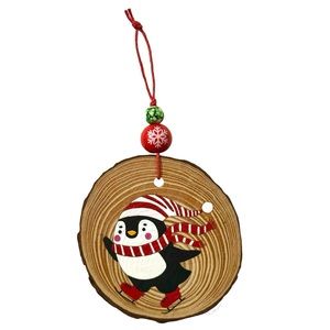 Penguin Skating Ornament